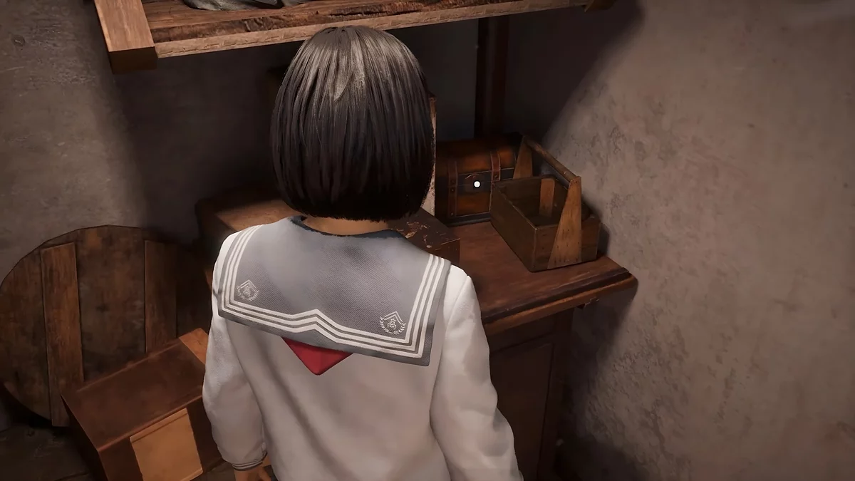 Кладовка с маленьким сундуком в Silent Hill f