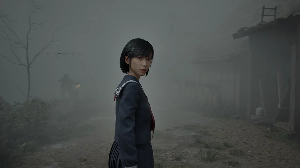Локация Silent Hill f с туманными улицами Эбисугаоки