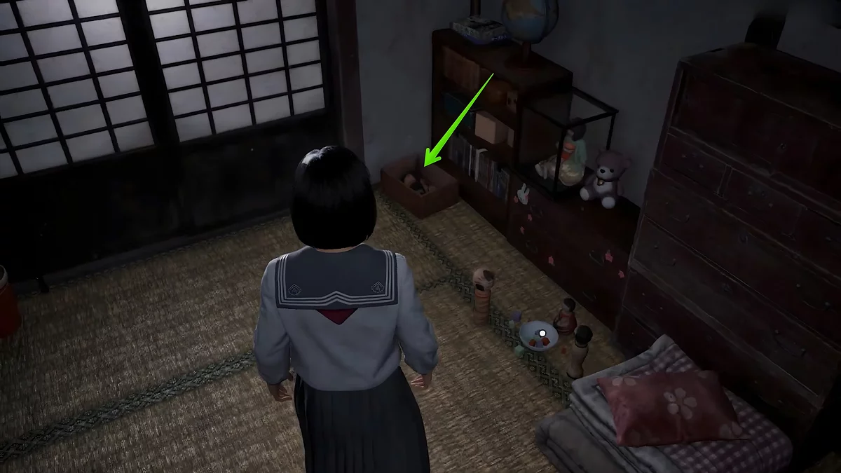 Балкон в доме Silent Hill f с проходом в соседнюю комнату