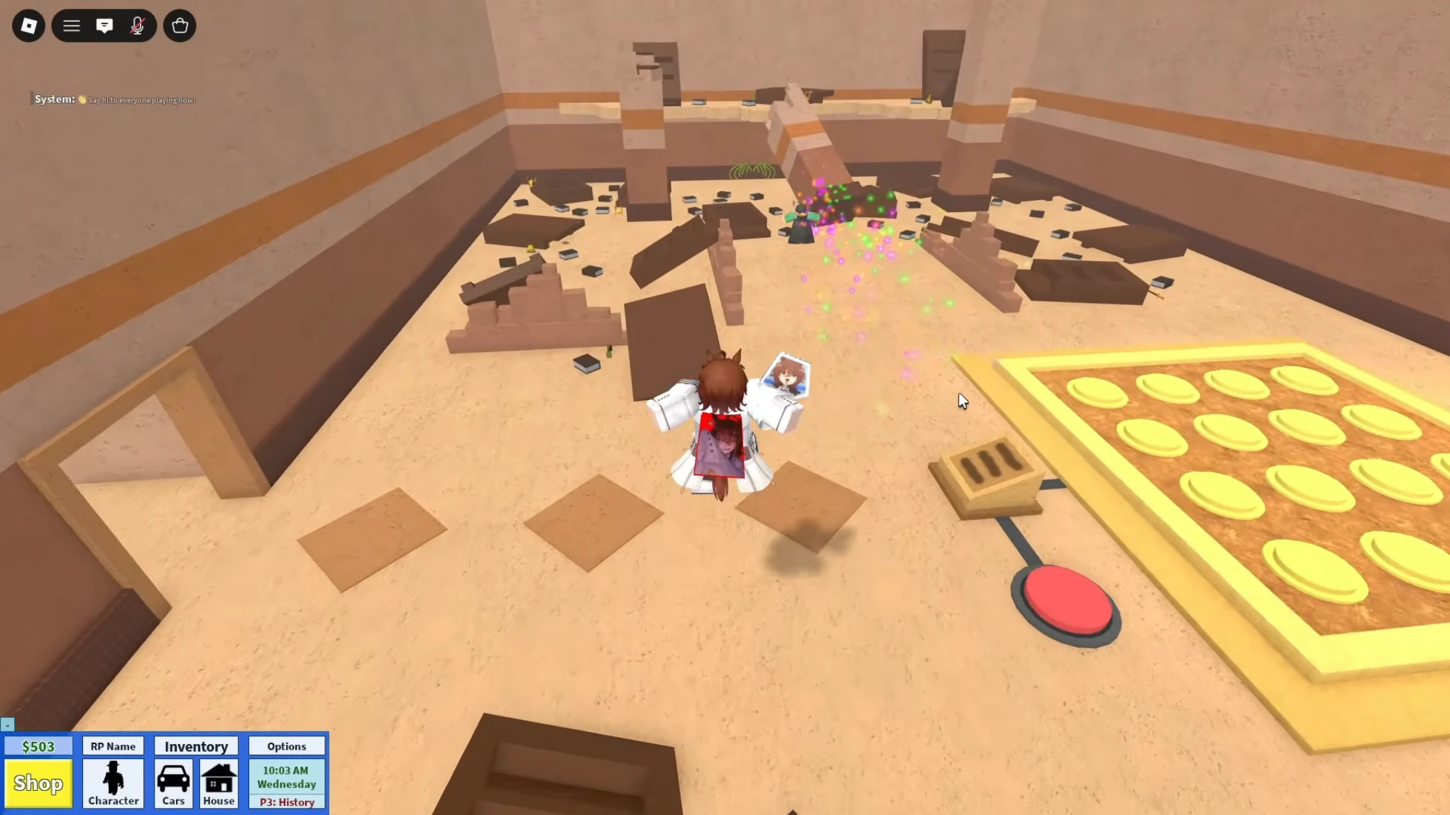 Секретное задание 2016 года в Roblox High School
