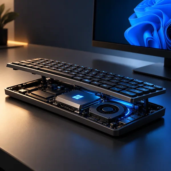Обложка HP EliteBoard G2a: полноценный ПК на Windows спрятан внутри обычной клавиатуры