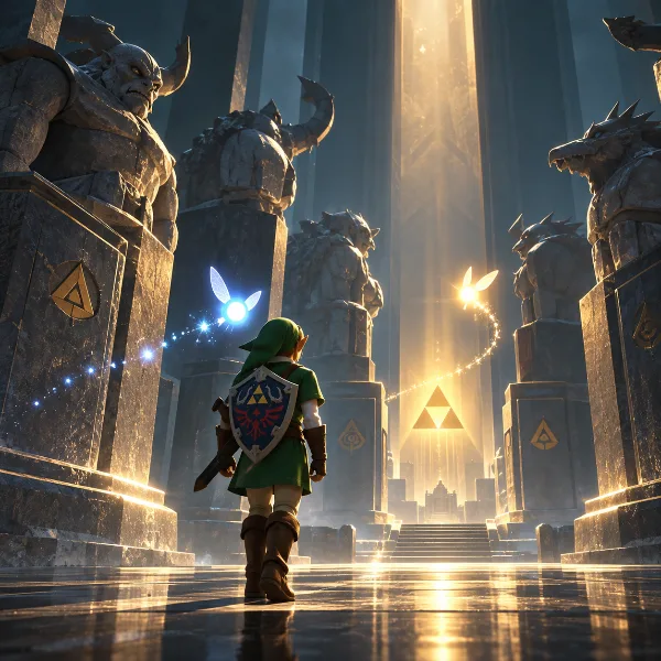Обложка Zelda: Ocarina of Time на Switch 2 — новый трейлер показал Зал павших врагов и секреты фей