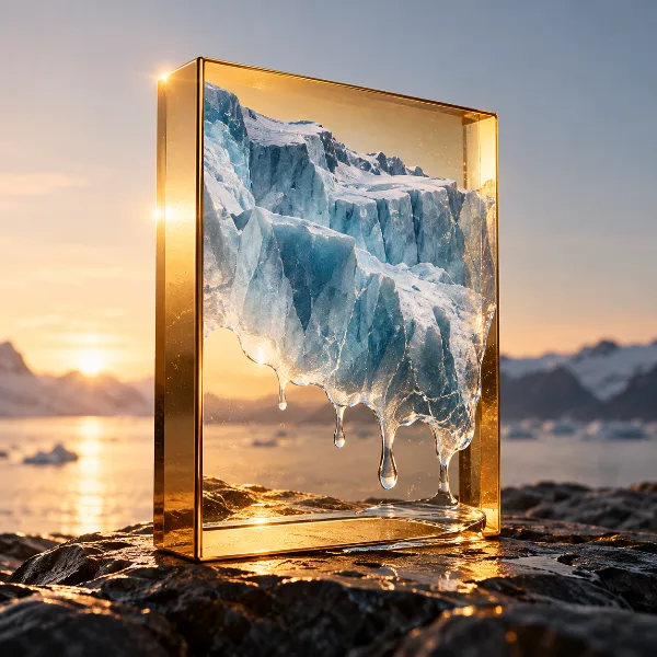 Обложка AOP Emerging Talent Awards 2026: золото Остина Брэдли за проект о тающем леднике Исландии