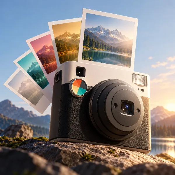 Обложка Fujifilm instax SQUARE 2: цветные фильтры без приложения, режим «Пейзаж» и плёнка SOFT HAZE