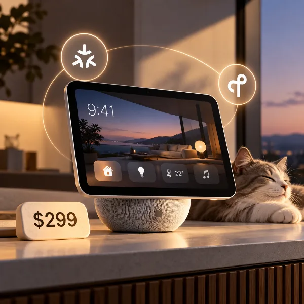 Обложка Apple HomeView: умный дисплей для дома за $299 с Matter и Thread