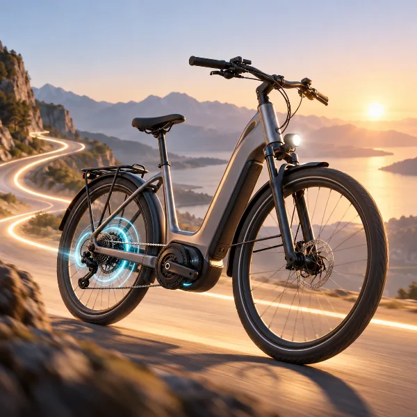 Обложка Corratec E-Power Trekking 28 PX8 RD Wave Automatic: электровелосипед с автоматическим переключением передач и мотором Bosch