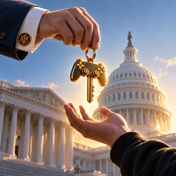 Обложка Power To The Players Act: конгрессмен США хочет, чтобы геймеры действительно владели цифровыми играми