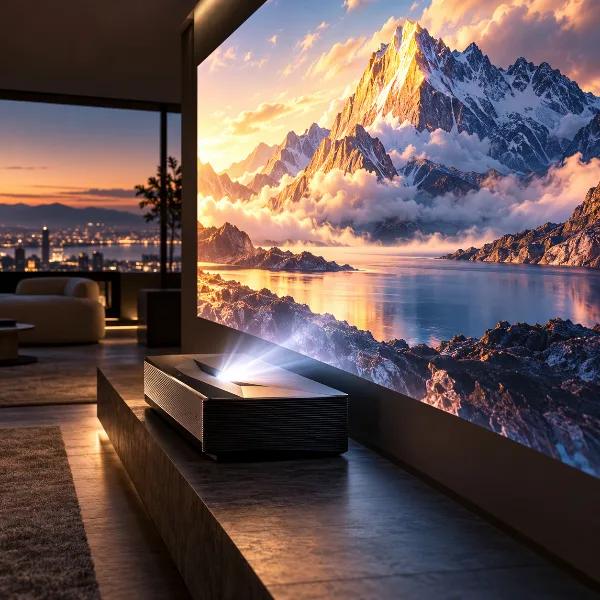 Обложка AWOL Vision LuxVision: ультракороткофокусный 4K-проектор с 6000 люмен и 120 Гц открыли для предзаказа