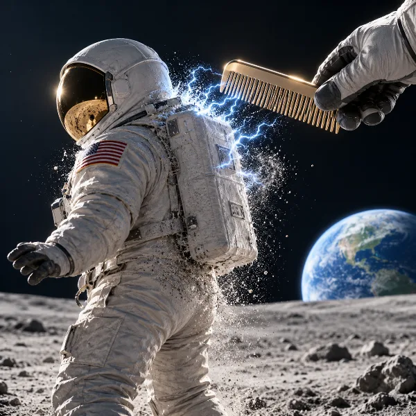 Обложка NASA разыгрывает $150 000 за способ снять статику с лунного астронавта