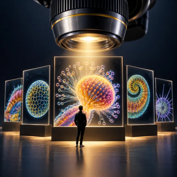 Обложка Nikon Small World 2026: 52 снимка-победителя конкурса микрофотографии