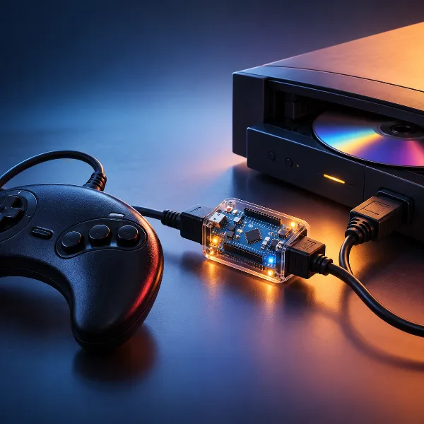 Обложка Геймпады Sega Genesis на Philips CD-i: самодельный переходник на Arduino