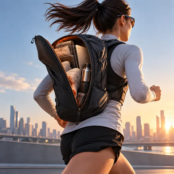 Обложка Zip Commute Pack: беговой рюкзак на 20 литров с посадкой как у жилета