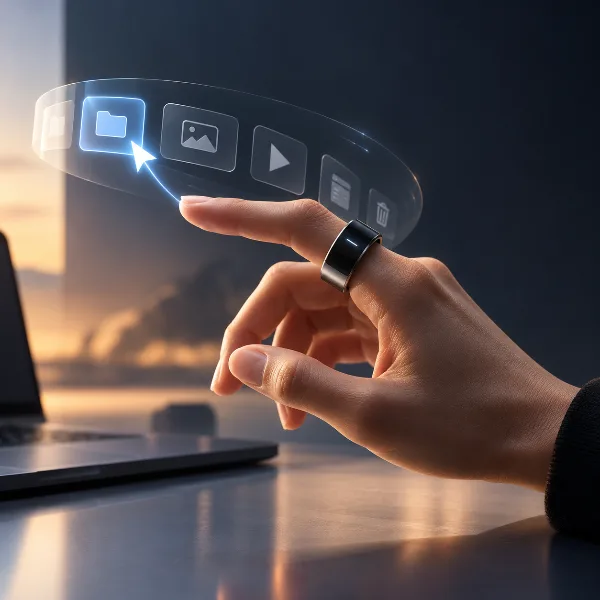Обложка Prolo Ring: носимое кольцо-контроллер с тачпадом вместо мыши