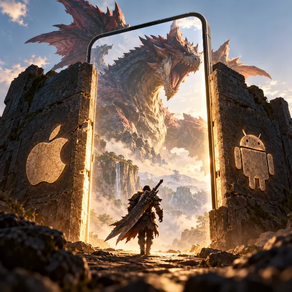 Обложка Monster Hunter Outlanders выходит на iOS и Android 29 октября