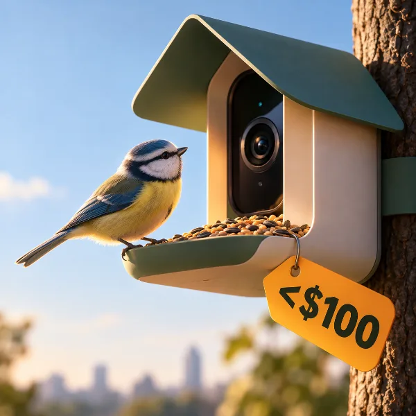Обложка Birdbuddy Nook: умная кормушка с камерой дешевле 100 долларов