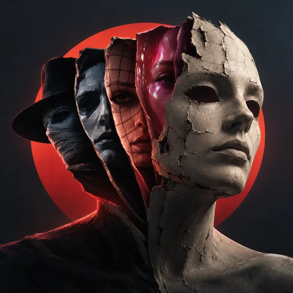 Обложка 5 фильмов, похожих на «Клейфейс»: от «Человека тьмы» до «Субстанции»