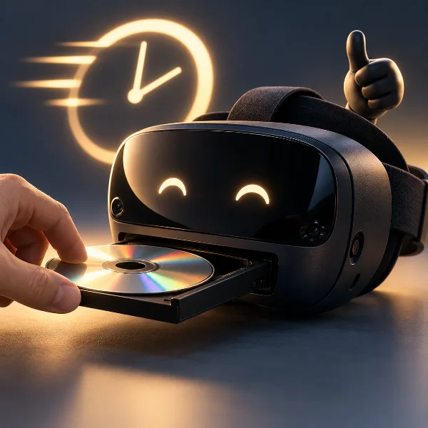 Обложка Valve добавила поддержку CD-привода в Steam Frame всего за сутки после просьбы игрока