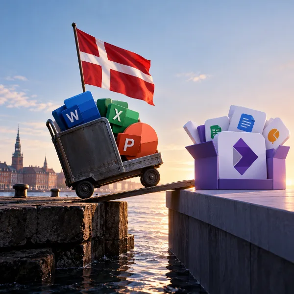 Обложка Дания свернула переход с Microsoft Office на открытый пакет Collabora менее чем за полгода
