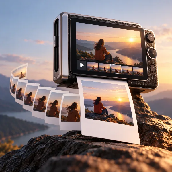 Обложка Fujifilm Instax Mini Evo 2: экран 4,5 дюйма, расширенный обзор и запись видео перед кадром