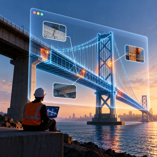 Обложка InfoBridge: как в США в открытой базе Минтранса следят за состоянием мостов