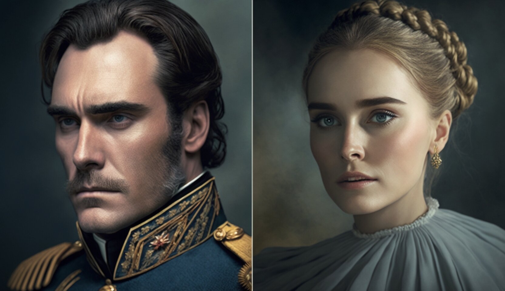 Хоакин Феникс и Ванесса Кирби