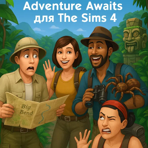 Обложка Новые подробности о дополнении Adventure Awaits для The Sims 4