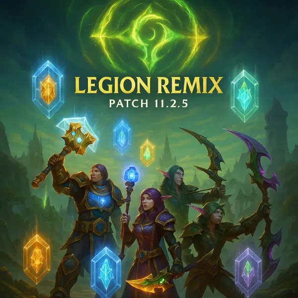 Обложка World of Warcraft: Legion Remix откроет доступ к артефактному оружию