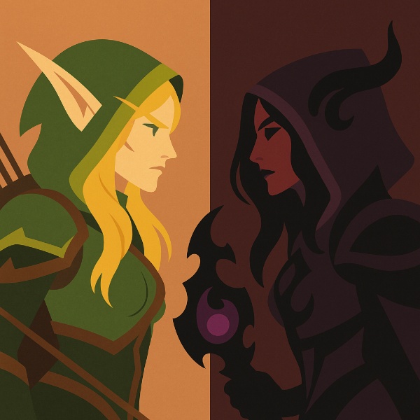 Обложка World of Warcraft: Midnight - знакомые персонажи станут врагами: Аллерия и другие легендарные персонажи присоединятся к боссам Midnight