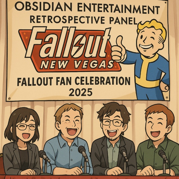 Обложка Obsidian Entertainment устроит ретроспективную панель по Fallout: New Vegas на Fallout Fan Celebration 2025