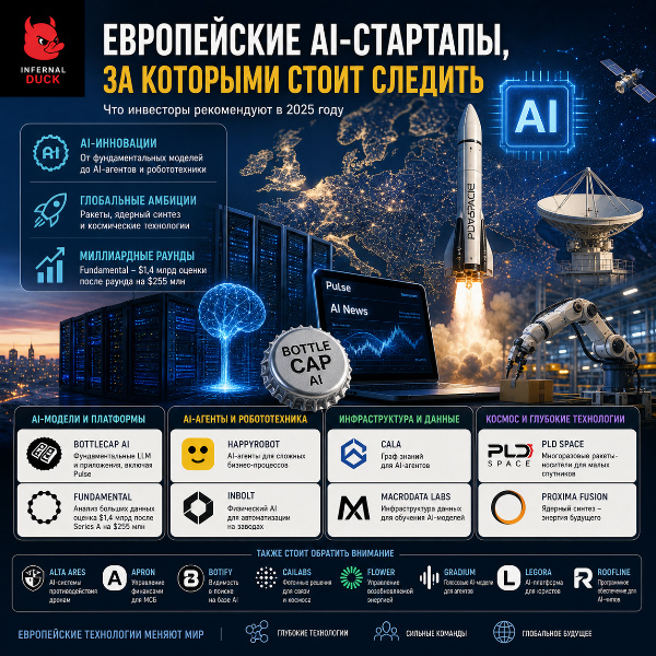Обложка Европа делает ставку на BottleCap AI: венчурные инвесторы назвали 20 стартапов за которыми стоит следить в 2024 году