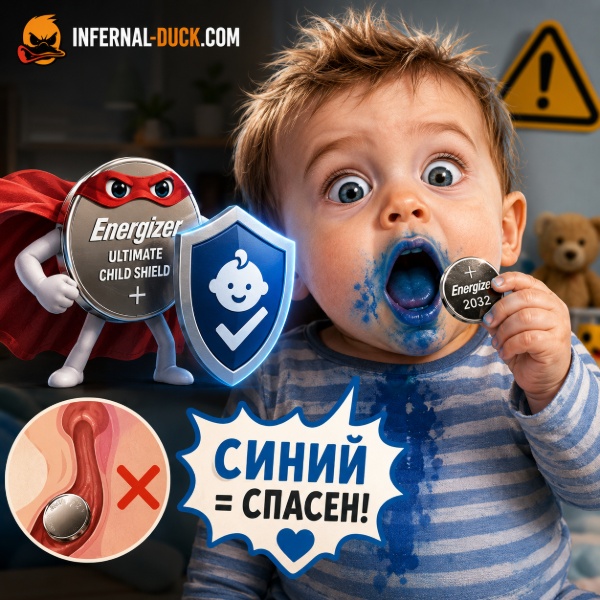 Обложка Energizer представила новые безопасные батарейки-таблетки для защиты детей