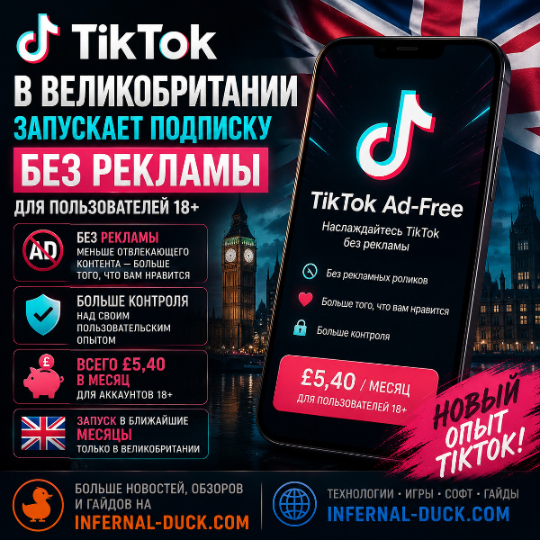 Обложка TikTok запускает платную подписку без рекламы в Великобритании