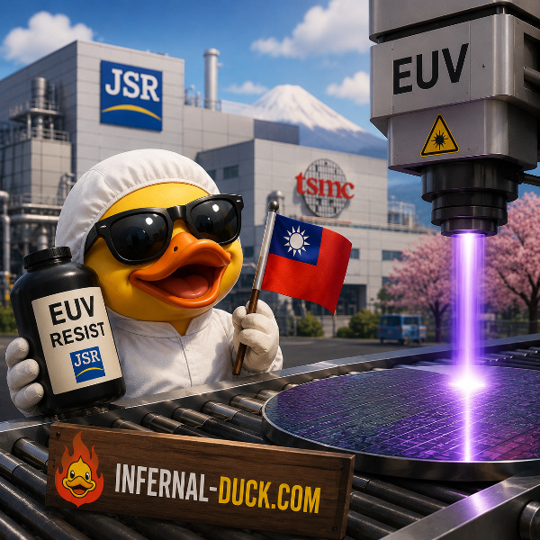 Обложка JSR строит первый завод фоторезистов на Тайване по прямому запросу TSMC