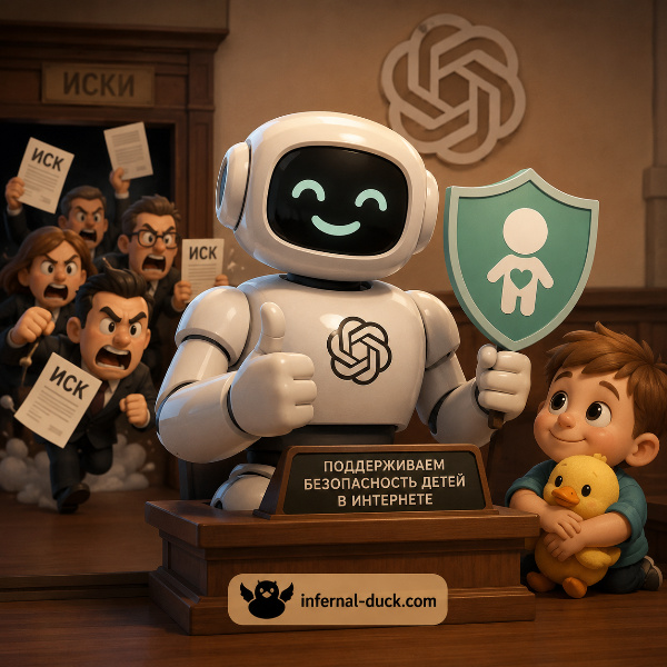 Обложка OpenAI поддержал закон о безопасности детей в интернете на фоне собственных исков