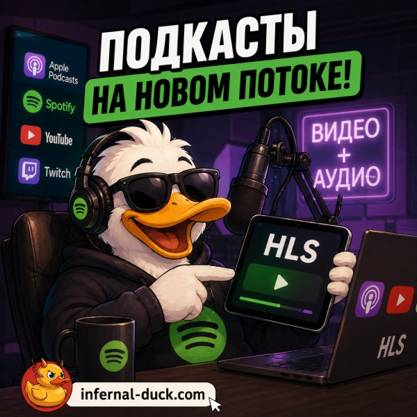 Обложка Spotify внедряет технологию Apple HLS для видеоподкастов