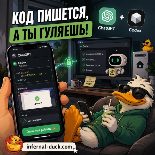 Обложка OpenAI запускает мобильный доступ к Codex через приложение ChatGPT