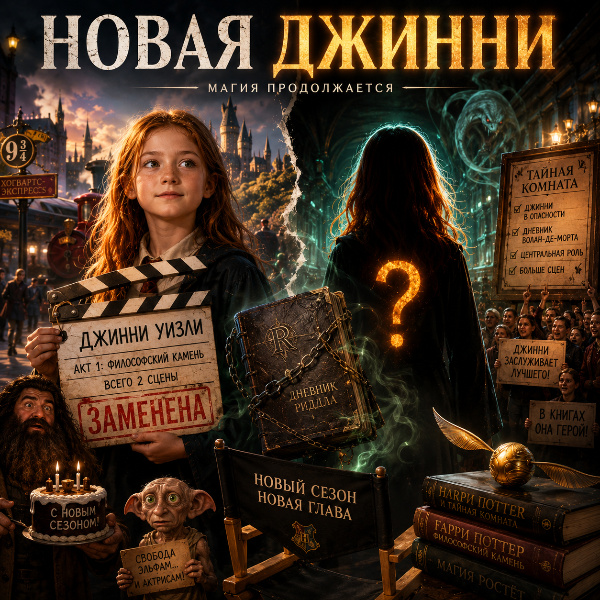 Обложка Сериал «Гарри Поттер» от HBO теряет исполнительницу роли Джинни Уизли