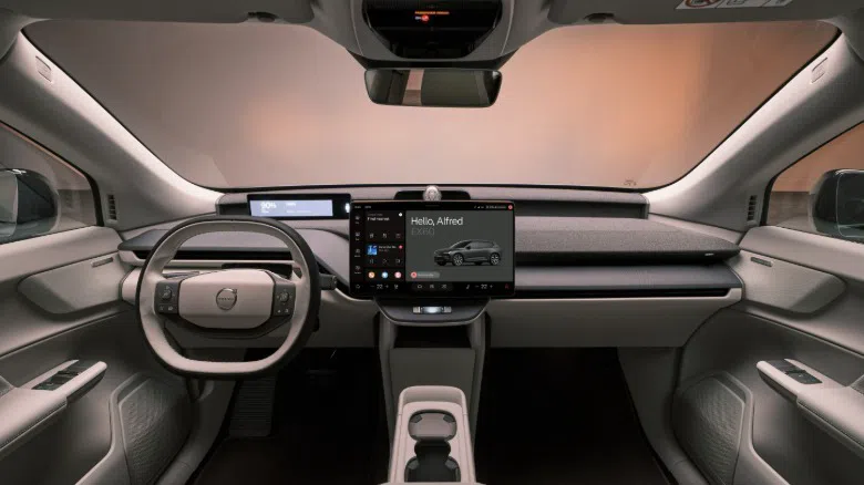 Volvo EX60 интерьер