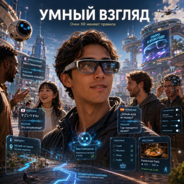 Обложка Google представила Android XR-очки: Warby Parker и Gentle Monster, интеграция Gemini и Google Translate