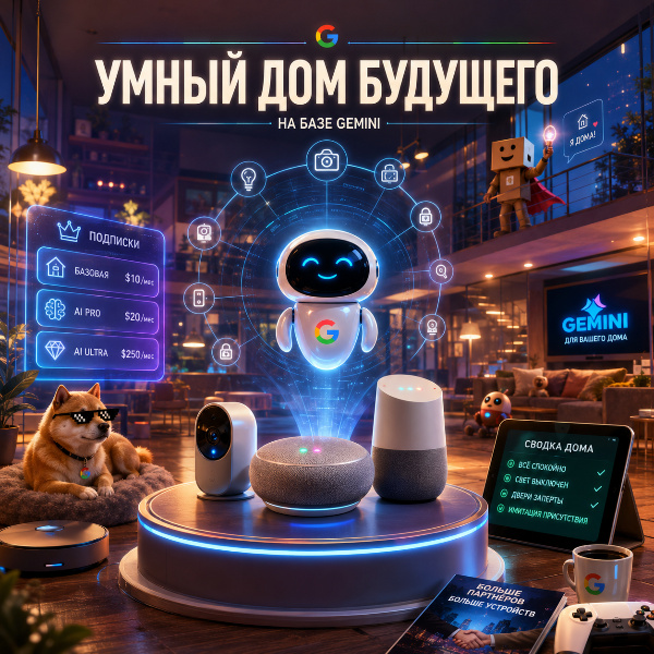 Обложка Google расширяет программу Gemini for Home, привлекая новых партнеров к созданию умных устройств