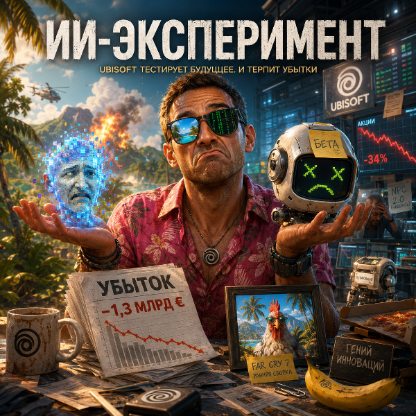 Обложка Ubisoft тестирует генеративный ИИ в Far Cry 7, но результаты пока выглядят «отвратительно»