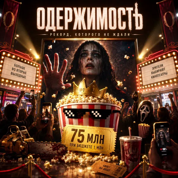 Обложка Хоррор «Obsession» установил рекорд, собрав больше во второй уикенд, чем в первый