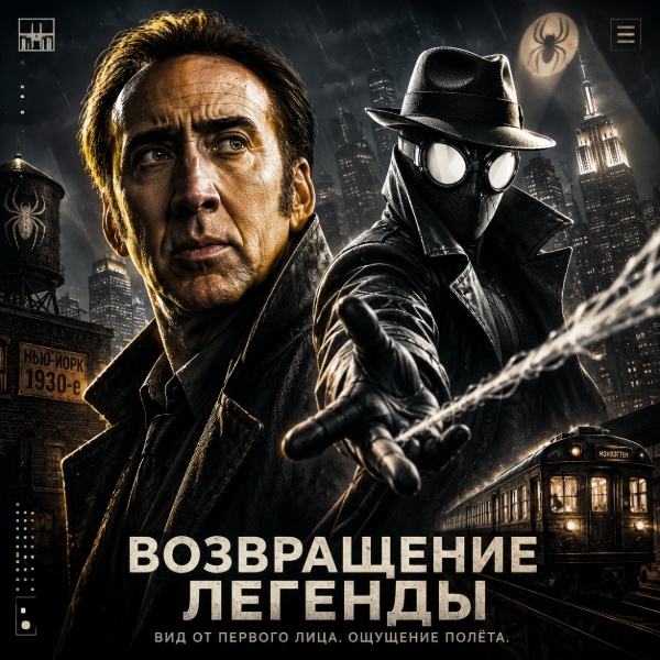 Обложка Новый взгляд на классику: Как Spider-Noir возвращает культовый прием веб-слингинга