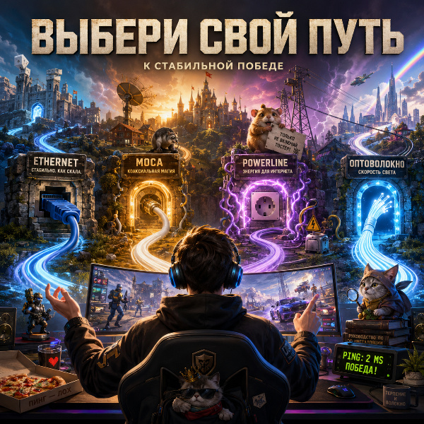 Обложка Как улучшить интернет-соединение: альтернативы Wi-Fi для дома