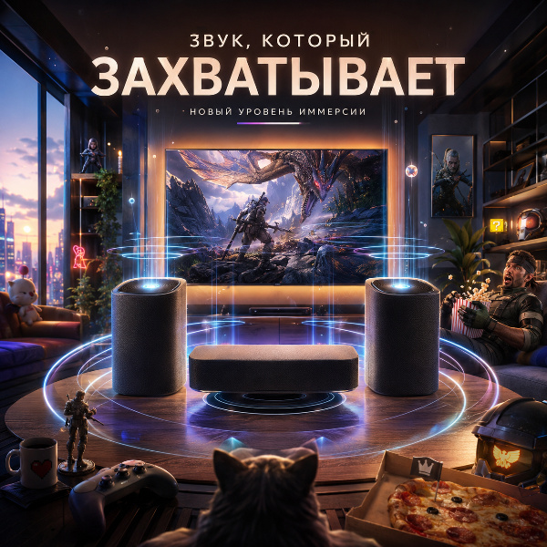 Обложка Sony представляет Bravia Theater Trio — альтернативу саундбару для домашнего кинотеатра
