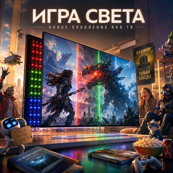 Обложка Sony представила первые True RGB LED-телевизоры: Bravia 9 II и Bravia 7 II