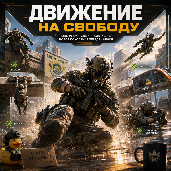 Обложка Infinity Ward признала проблемы с передвижением в последней Call of Duty и обещает исправить их в Modern Warfare 4