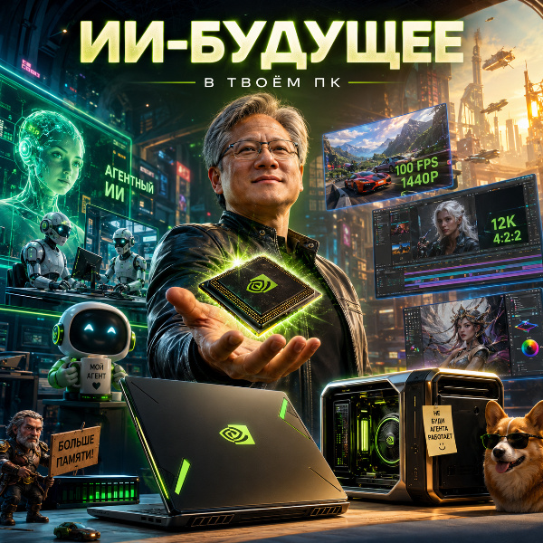Обложка Nvidia превращает Windows в платформу для агентного ИИ в 2026 году
