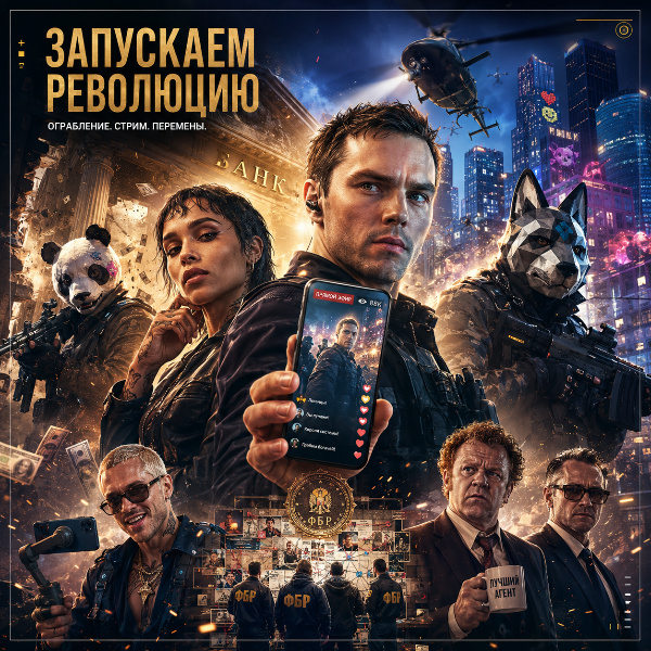 Обложка Режиссер «Дэдпула 2» представляет захватывающий экшн «How to Rob A Bank»