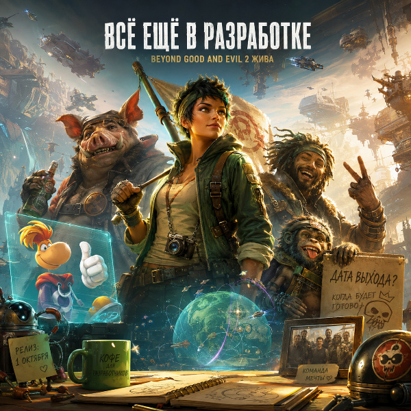 Обложка Ubisoft подтвердила: Beyond Good and Evil 2 все еще в разработке